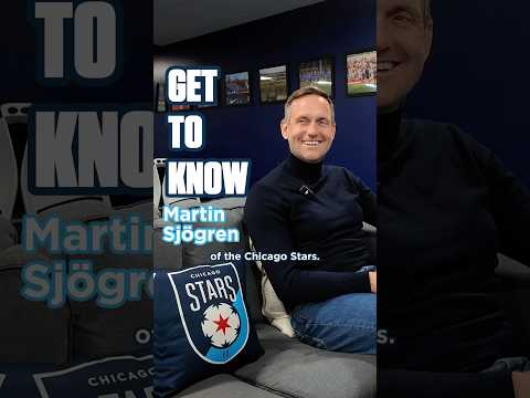 Get to know our Head Coach, Martin Sjögren 🌟 #chicago #soccer #futbol