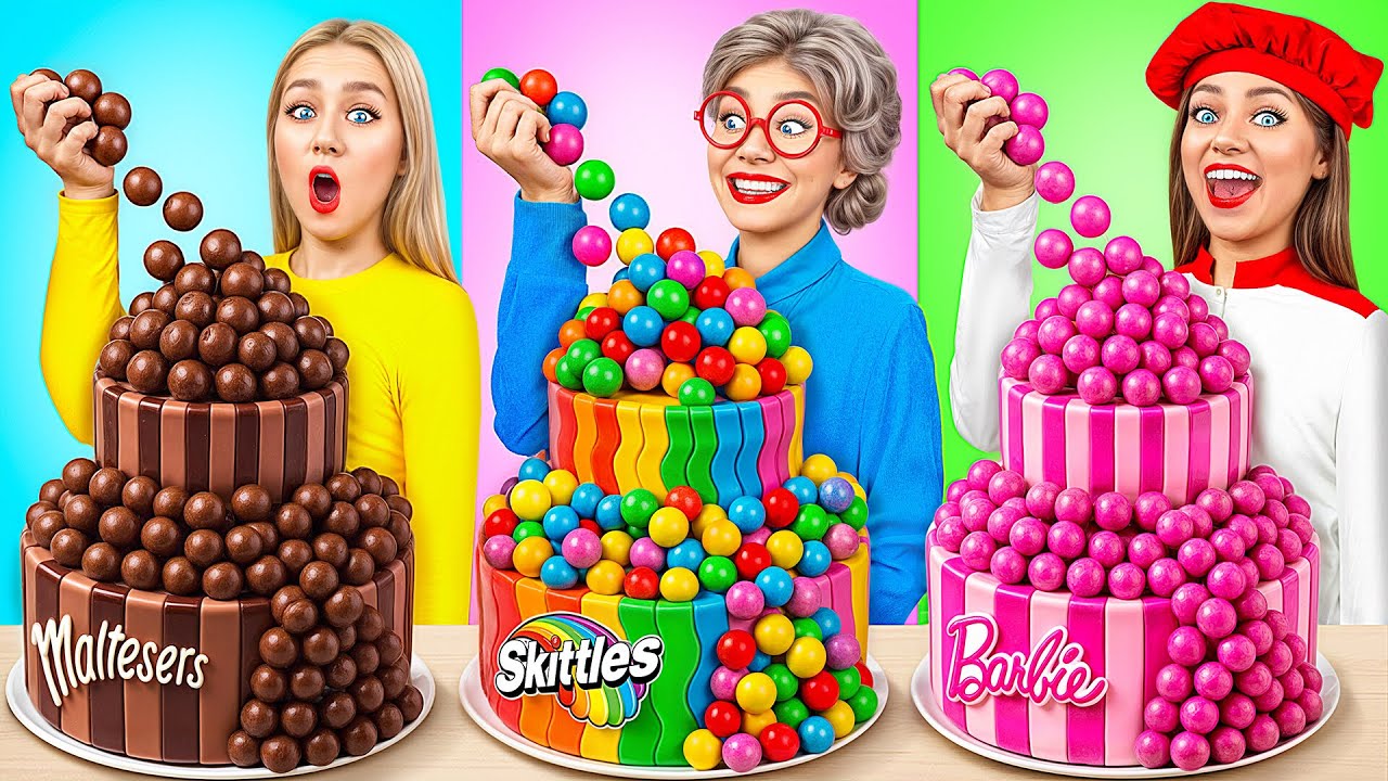 Кулинарный Челлендж: Я против Бабушки | Смешные Кулинарные Войны от Candy DO