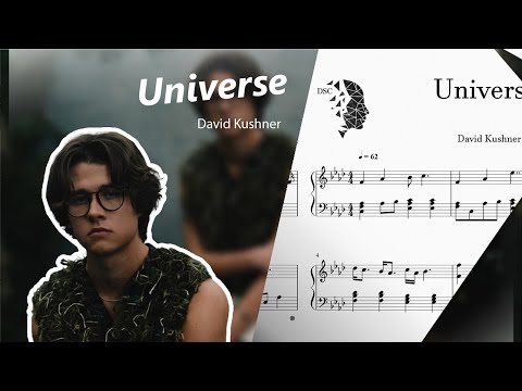 Universe David Kushner Piano Cover