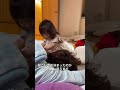 独特な起こし方をする娘#shorts