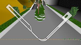 Re-volt) Old Track) 'Golden Mountains & The City 8' by Josh Scorpius screenshot 4