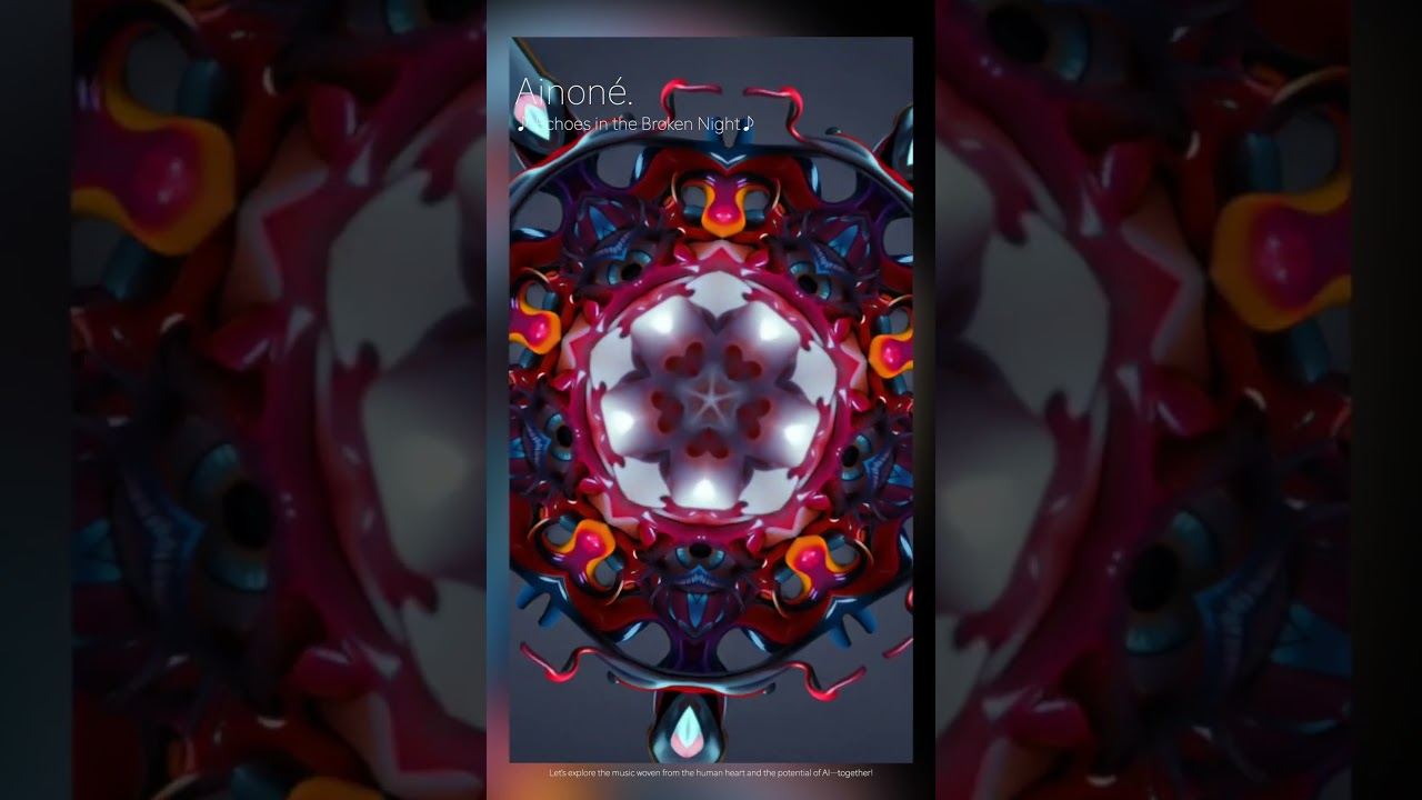 Ainoné. ♪Echoes in the Broken Night♪ Enjoy AI Music!