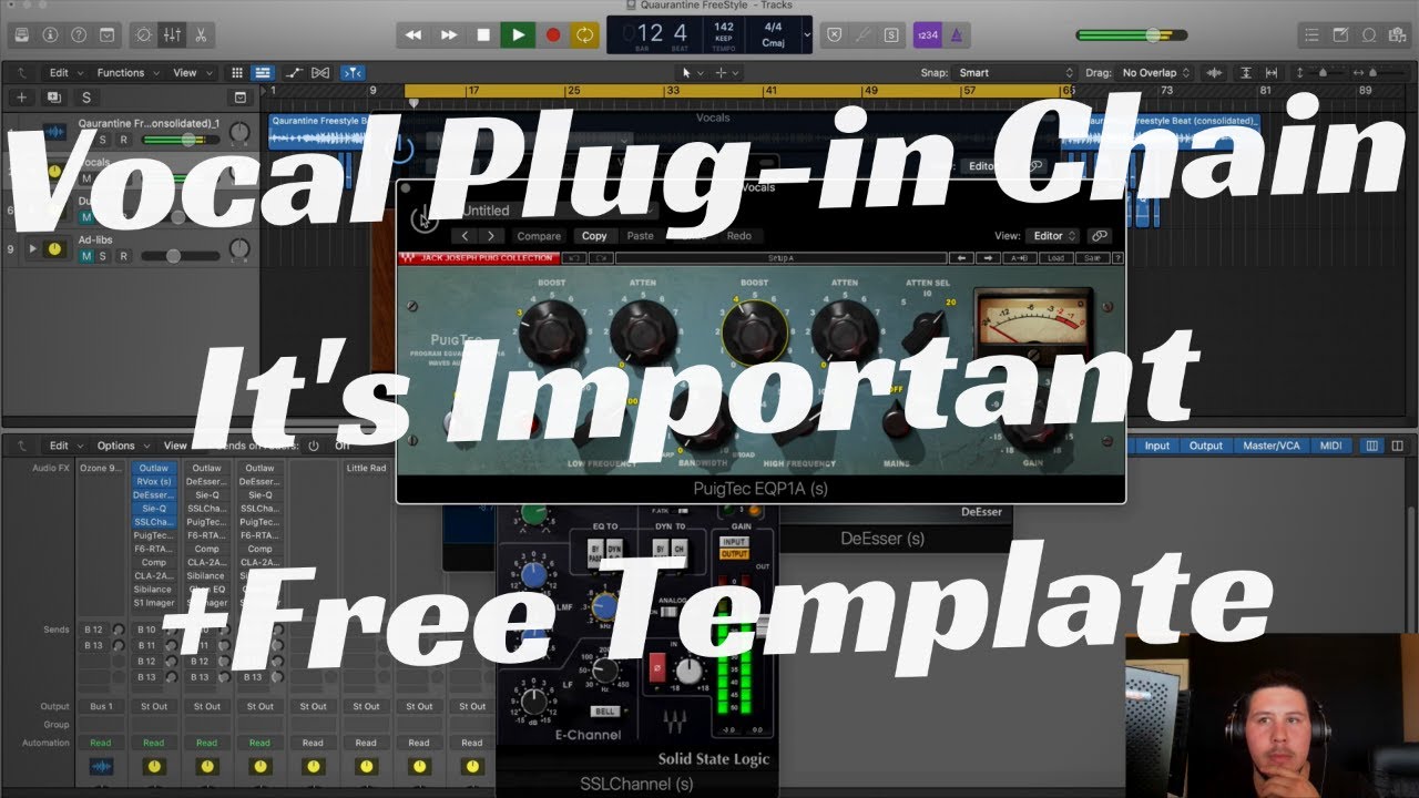 Best way to Order your Plugins/Vocal Mixing Chain for Rap Songs (Logic
