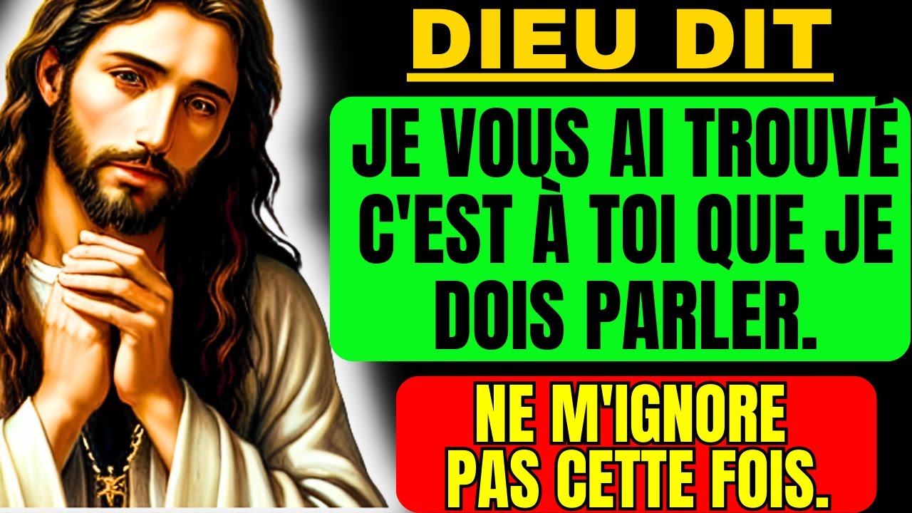 DIEU DIT Je T ai Trouv C est Toi Que Je Dois Parler Ne M ignore dieu-dit-je-t-ai-trouv-c-est-toi-que-je-dois-parler-ne-m-ignore