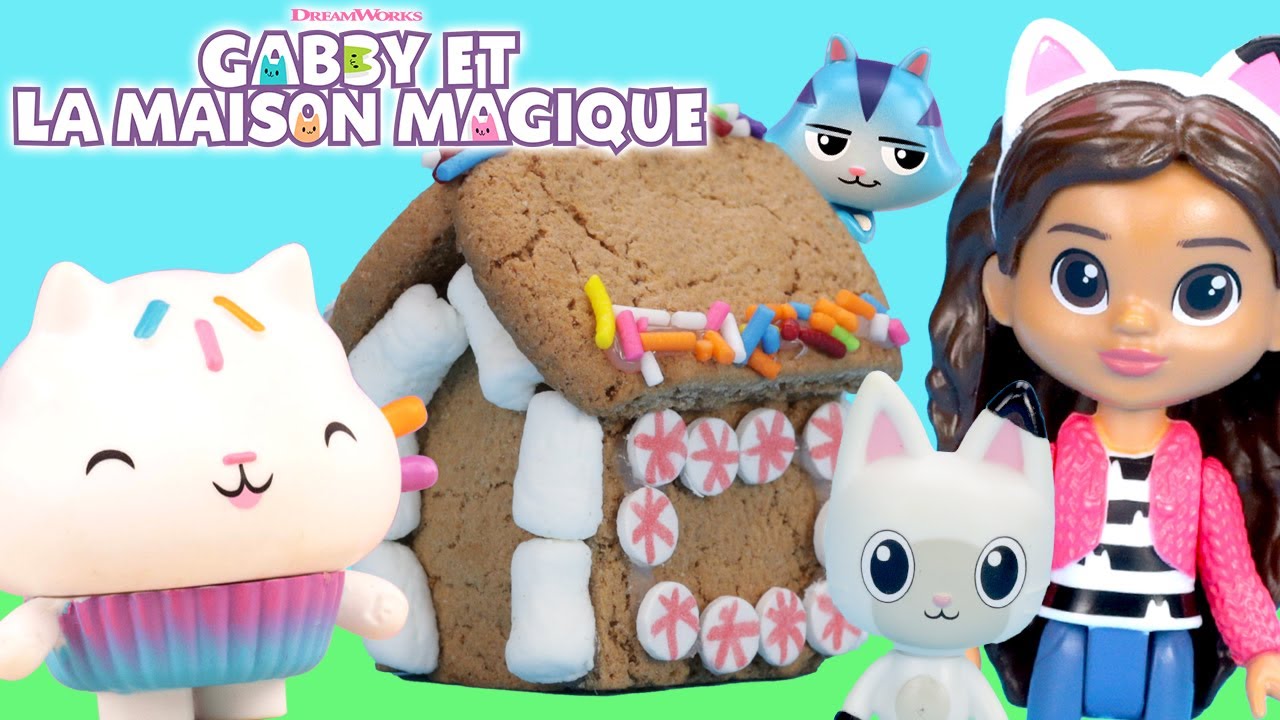 La maison en sucre des contes de fée de Gabby et Pandy Pattes - YouTube