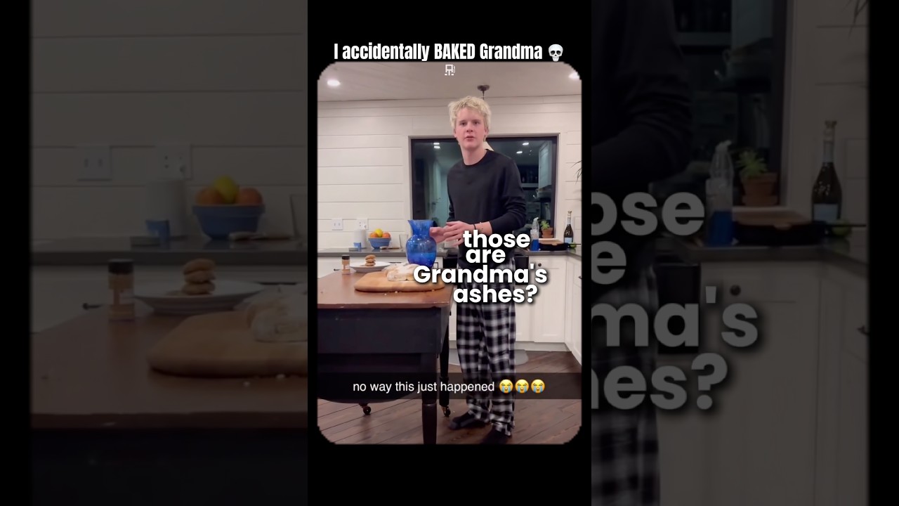 Cooking with Grandma (Literally) 💀 #hopecore #hopeless #funny