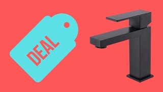 The Best Matte Black Bathroom Faucet Under 100 - Prism Faucet Product Review