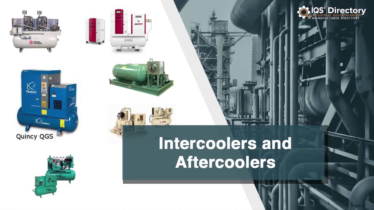 Intercoolers and Aftercoolers Manufacturers, Suppliers, and Industry
