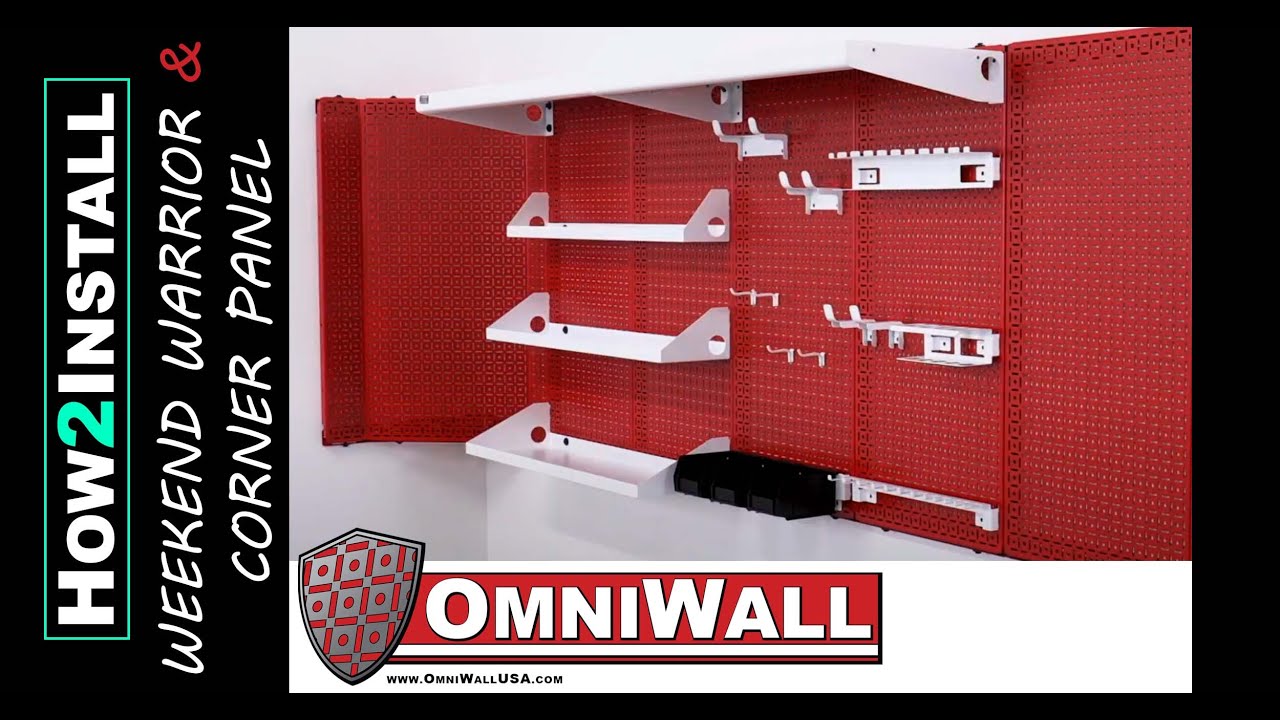 OmniWall Weekend Warrior & Corner Panel Install YouTube
