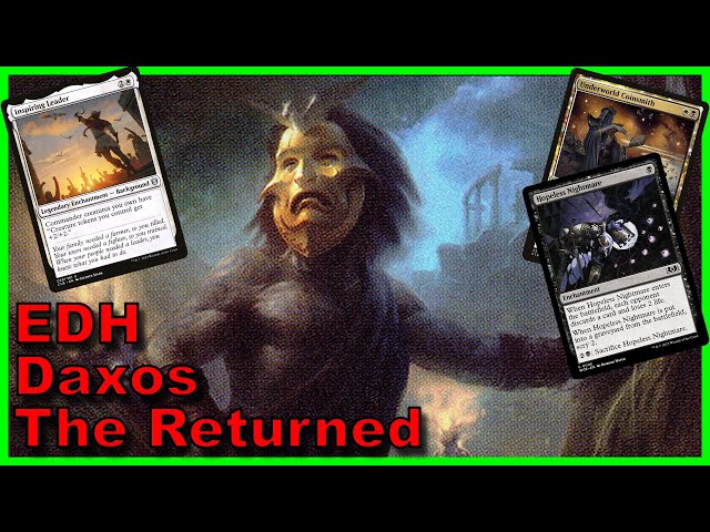 mtg daxos commander deck the Returned EDH Tech | Magic the Gathering All cards will be carefully packed for safe transit The Man From M.E.L.E.T.I.S (Commander