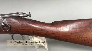 1064 Winchester Hotchkiss 2Nd Model .45 - 70 Carbine Rifle [October 18, 2024]