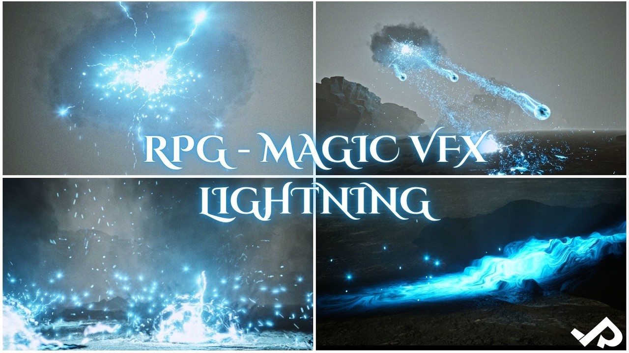 RPG - Magic VFX: Lightning on Fab [Unreal Engine VFX] - YouTube