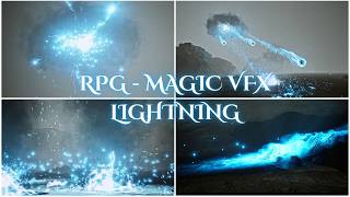 RPG - Magic VFX: Lightning on Fab [Unreal Engine VFX]