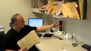 Inputting Data for a RFID File Folder Tracking Software System