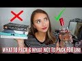 WHAT TO TAKE TO UNIVERSITY (AND WHAT NOT TO) | University series!
