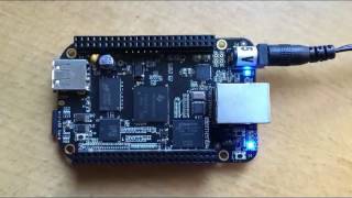BBB eMMC flash LED pattern