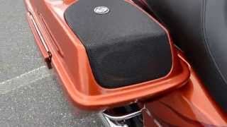 2011 Harley-Davidson FLHX103 Street Glide PowerPak in Sedona Orange w/ Flames