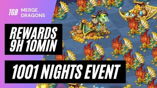 Merge Dragons 1001 Nights Event Part 3: Rush Rewards In 9H10M ☆☆☆