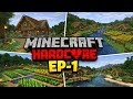 **✨ Building My Dream Base in Minecraft Hardcore - EP 1 🏠⚔️ **