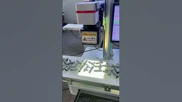 Laser Marking Machine with CCD Visual Positioning System #lasermarkingmachine #lasermarking
