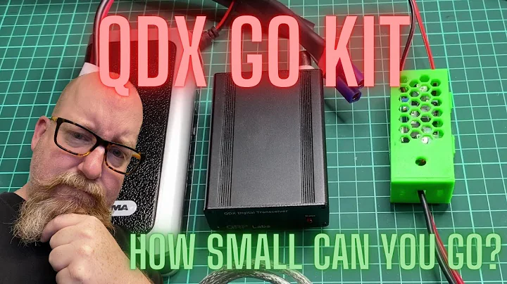 How small QRP can you go? Setting up the QRPLabs QDX