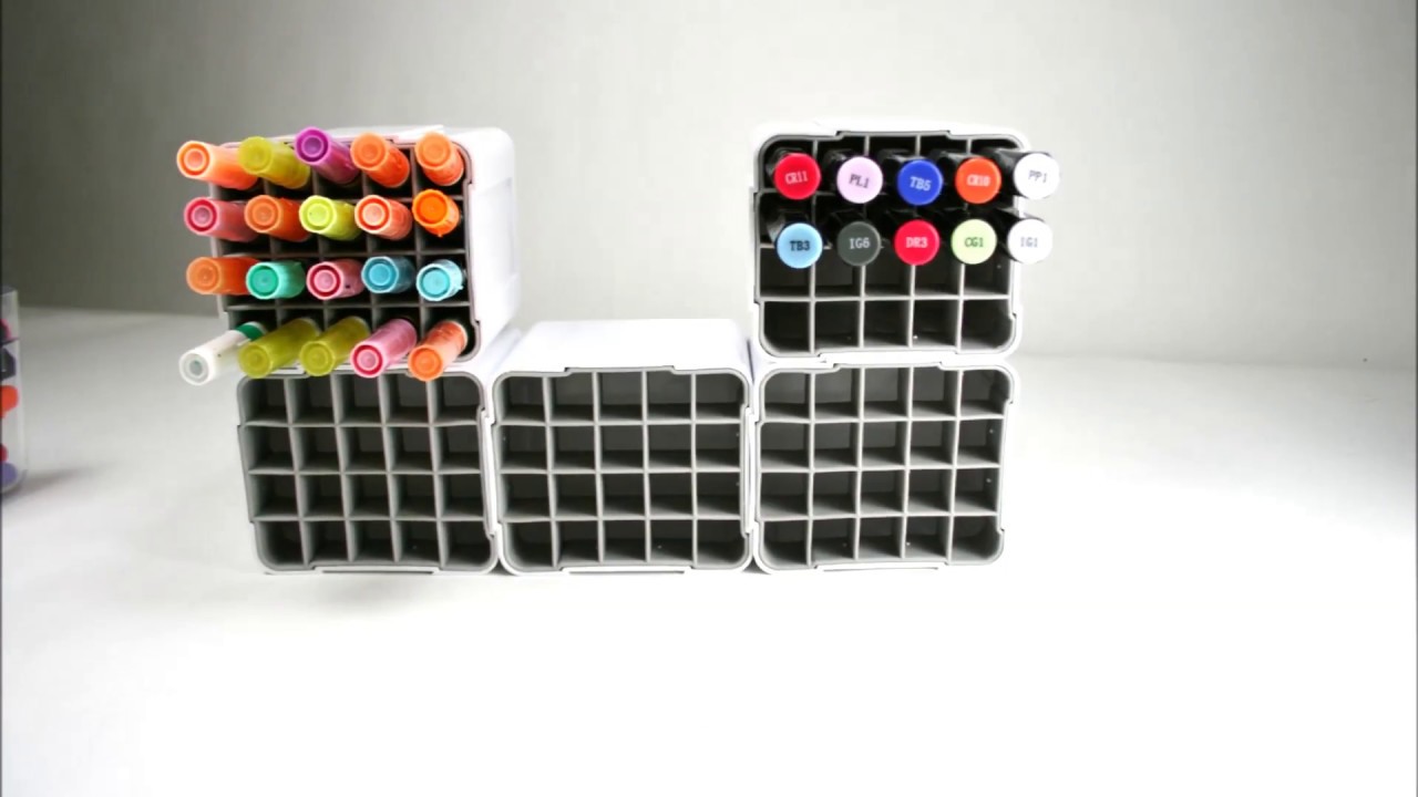 Interlocking Marker Organizer from Deflecto
