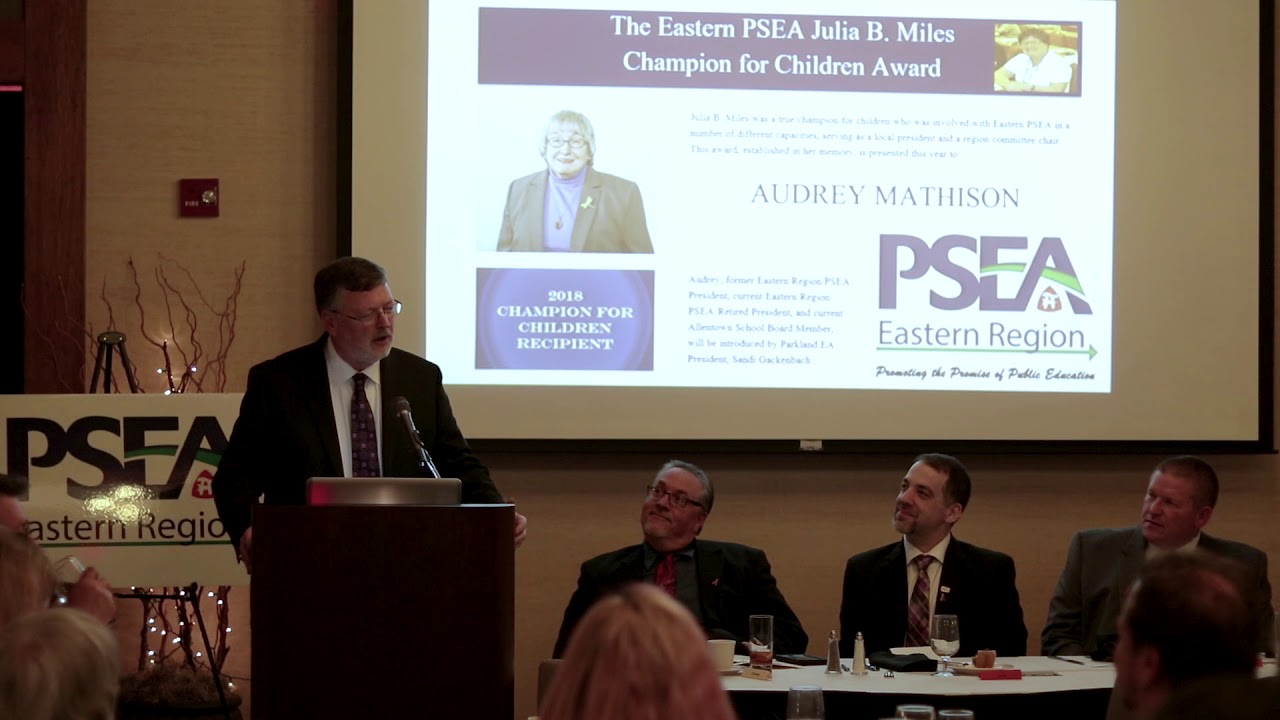  2018 Eastern PSEA Scholarship Banquet Part 2