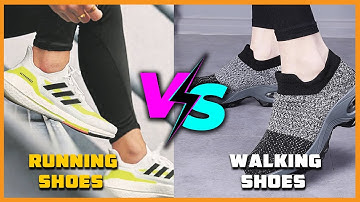 Running Shoes vs Walking Shoes