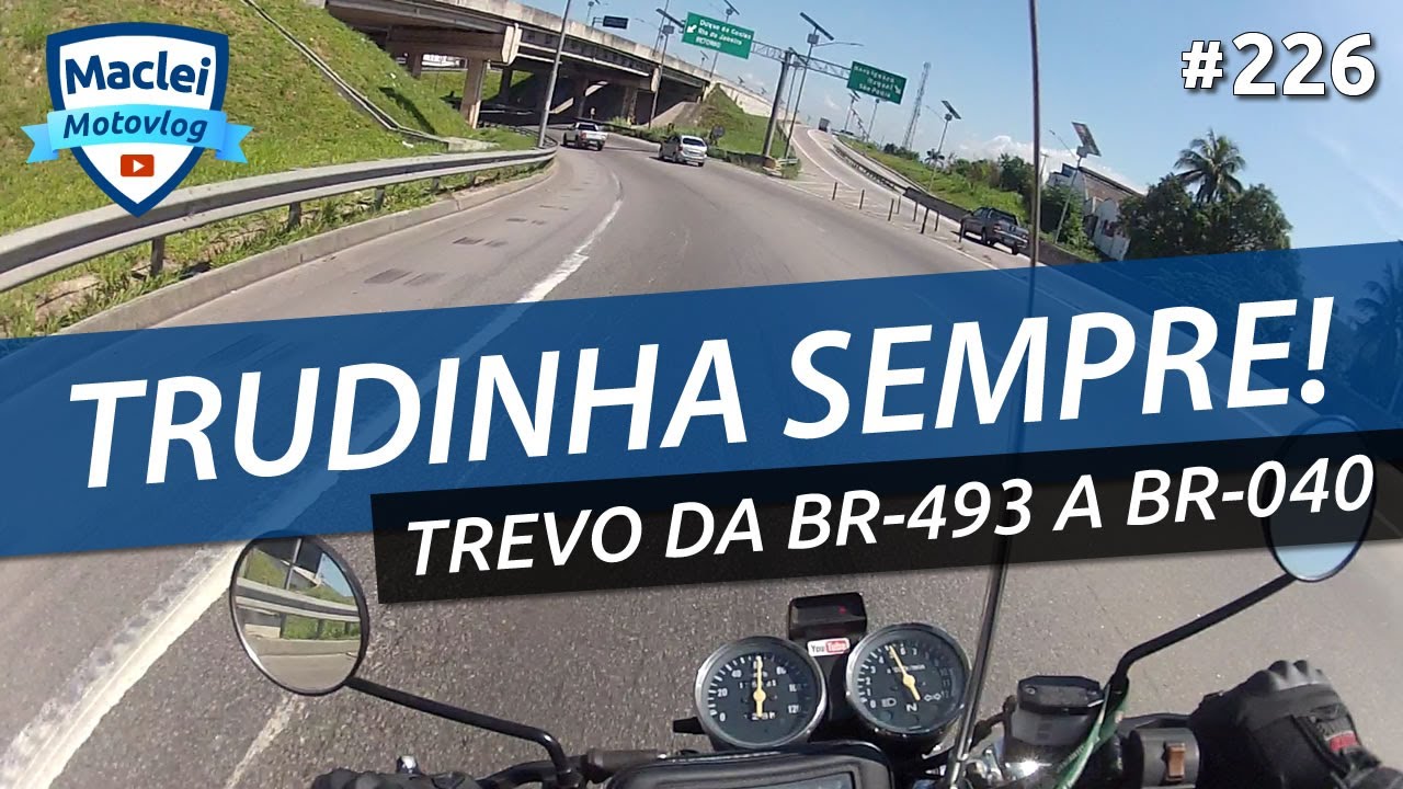 INTRUDER 125 DO TREVO BR-493 ATÉ CORREDOR NA BR-040!