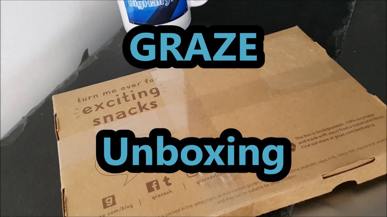 GRAZE box Unboxing 1 + Code for FREE BOXES!!!