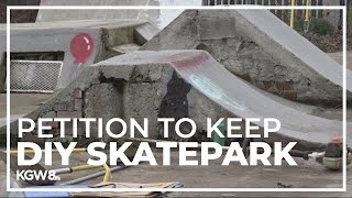 City of Portland threatening to remove community-built skatepark in Lents neighborhood screenshot 3