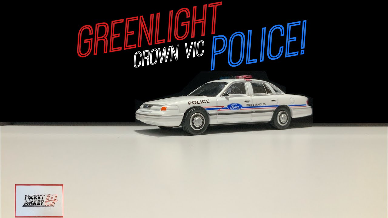 Greenlight crown vic police car! YouTube Greenlight crown vic police car! YouTube