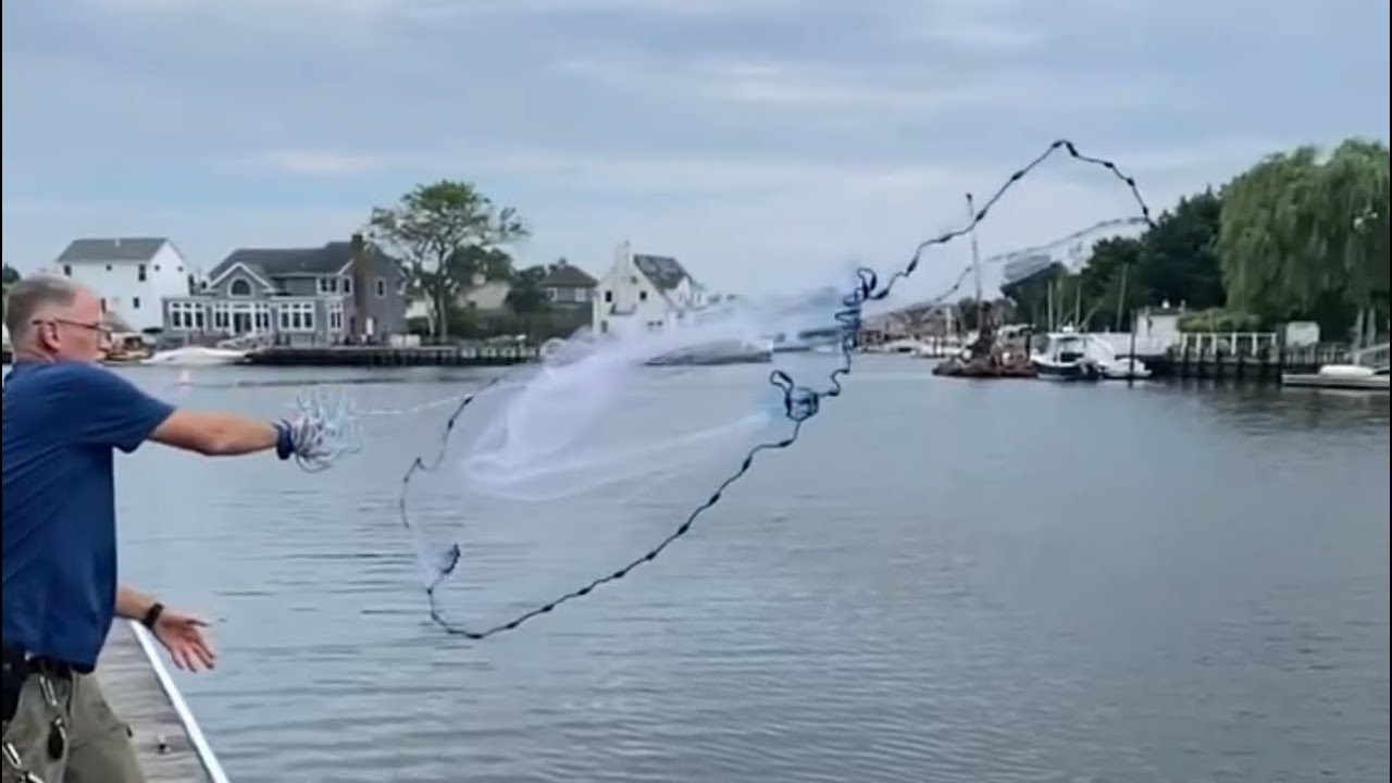 The Best 3 throws of a casting net in 2022 . @ Don From NJ - YouTube