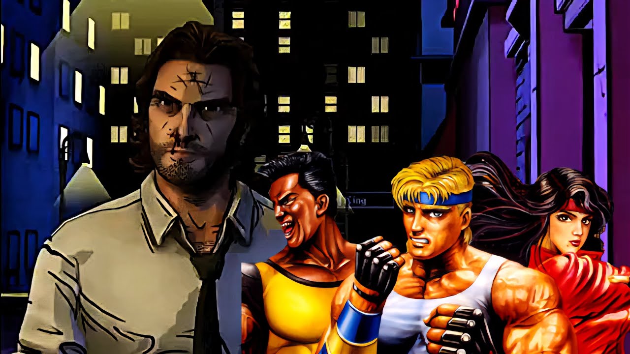 Wolf among us intro with Streets of rage intro music