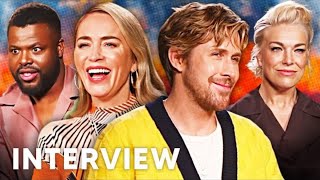 The Fall Guy Interview: Ryan Gosling, Emily Blunt, Hannah Waddingham & more!