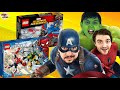 ПАПА РОБ И ЯРИК И ПАПА БОБ: LEGO MARVEL: ЧЕЛОВЕК-ПАУК И КАПИТАН АМЕРИКА! ЛЕГО СУПЕРГЕРОИ!