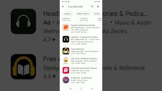 5 Best Audiobook apps for android and free #shorts screenshot 5