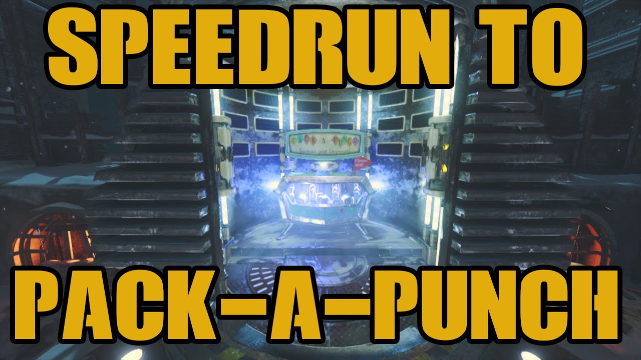 COD BO3 SPEEDRUN TO PACK A PUNCH [THE GIANT] YouTube