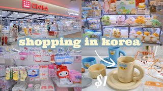 shopping in korea vlog 🥐 aesthetic kitchenware & stationery collection at Daiso 💖