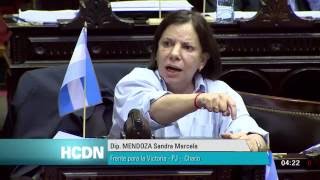 Diputada Mendoza Sandra Marcela -  Sesión 15-03-2016