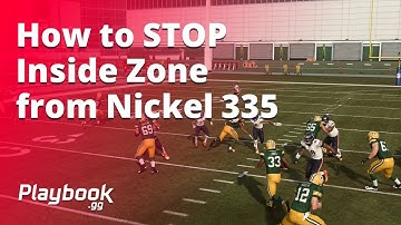 How To Stop Inside Zone from Nickel 335 in Madden 19