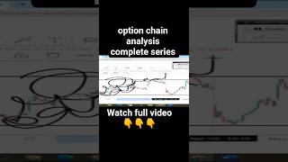 option chain analysis with price action complete series.... #optionchainanalysis  #oidataanalysis