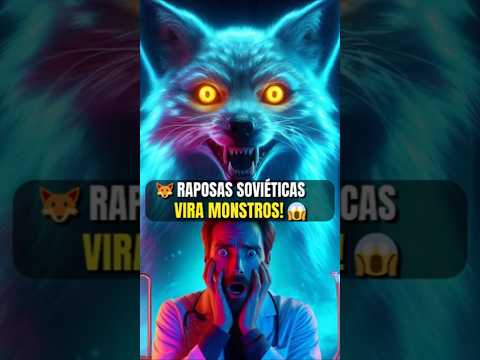 EXPERIMENTOS SOVIÉTICOS CRIARAM RAPOSAS MONSTRUOSAS! 🦊😱