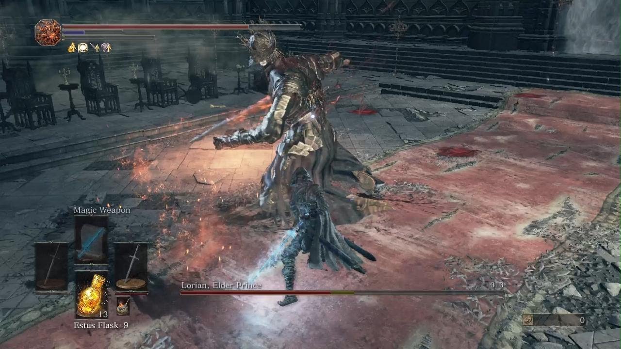 Ds3 Anri straight sword vs Twin Princes YouTube