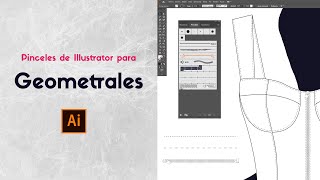 Cómo aplicar PINCELES de Illustrator a GEOMETRALES