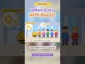 Letters Q to U with Buzzy the Bee! Queue, Rails, Signal, Train, Umbrella #shorts #kidslearning