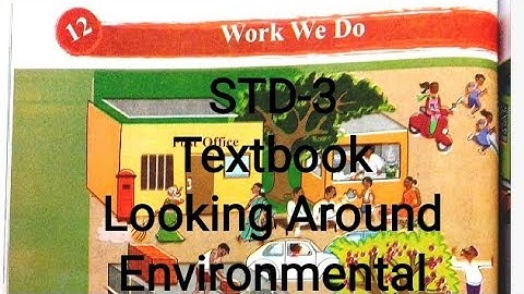 STD-3/Chapter-12/Work We Do/Looking Around/Environmental/Textbook/English Medium/
