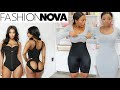 Trying SHAPEWEAR from FASHIONNOVA | Tummy Control & Butt lifting Shapewear Try on Haul