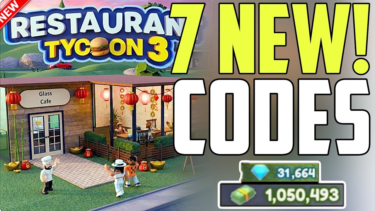 ⚠️NEW!! Update⚠️RESTAURANT TYCOON 3 ROBLOX CODES 2026 - RESTAURANT ...