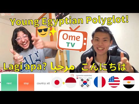 I Met a Young Egyptian Polyglot on Omegle AGAIN!